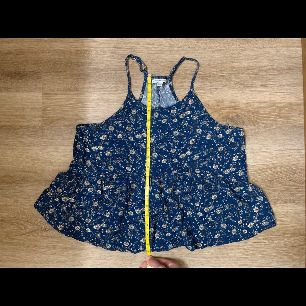 American Eagle Cropped Peplum Tank — Women’s L - Picture 6 of 6